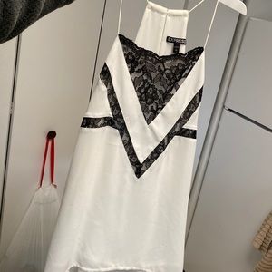 Express white tank top